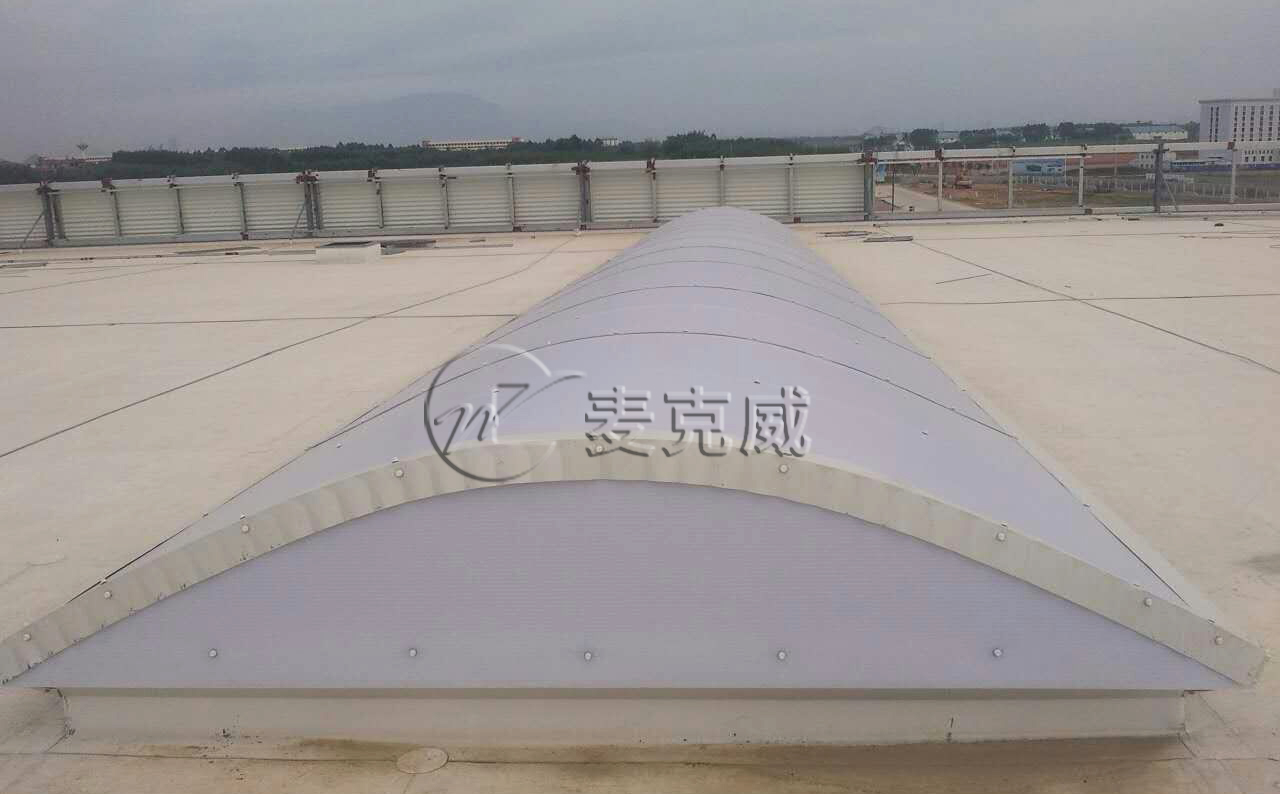 廣西貴港華奧汽車制造二期通風天窗、采光帶、圓拱型電動天窗工程